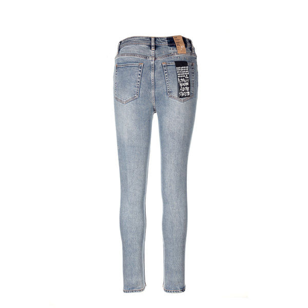 Ksubi Women's Hi N Waisted True Vintage Blue Jeans - SIZE Boutique