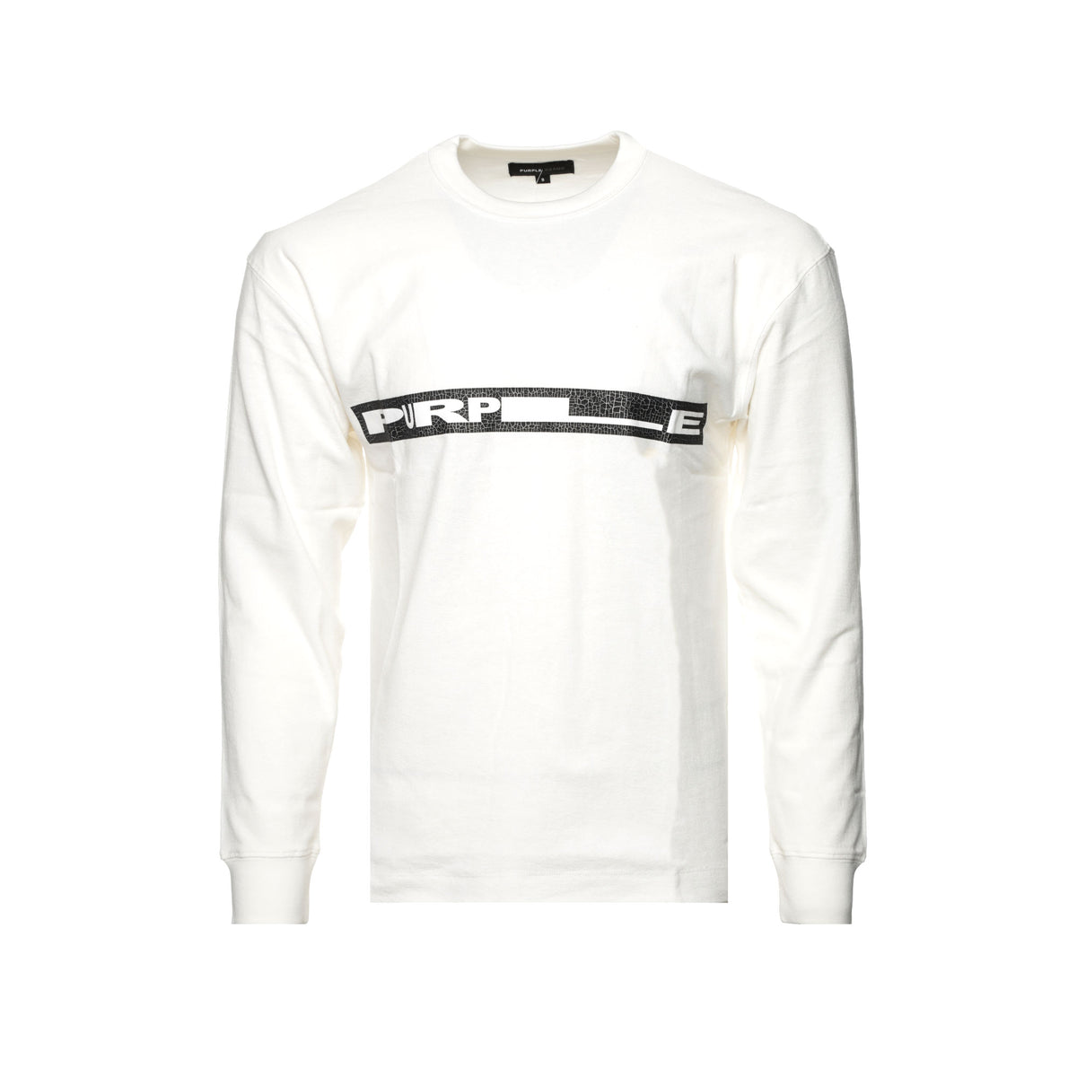 Purple Brand Textured Coconut Milk LS Stretch Men's Tee - SIZE Boutique