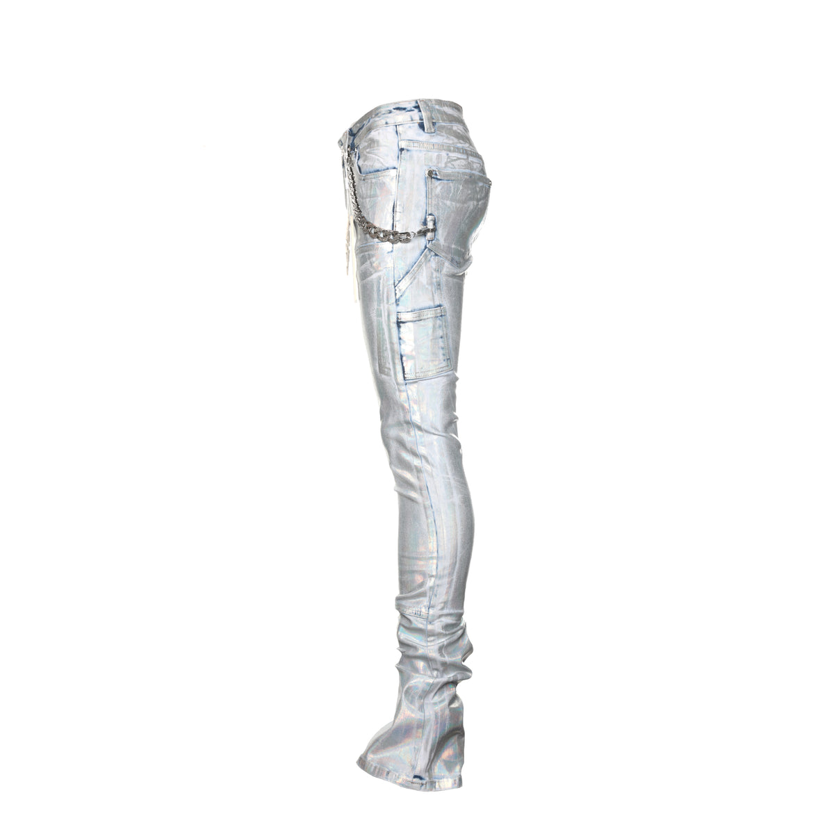 Guapi Steel Blue Prism Men's Stacked Jeans - SIZE Boutique