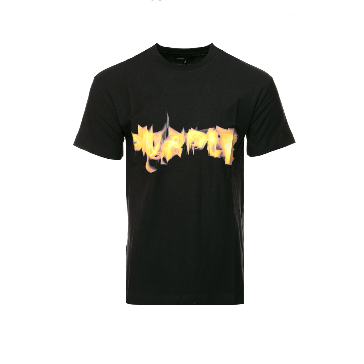 Purple Brand Textured Jersey Inferno Black Beauty Men's Tee - SIZE Boutique