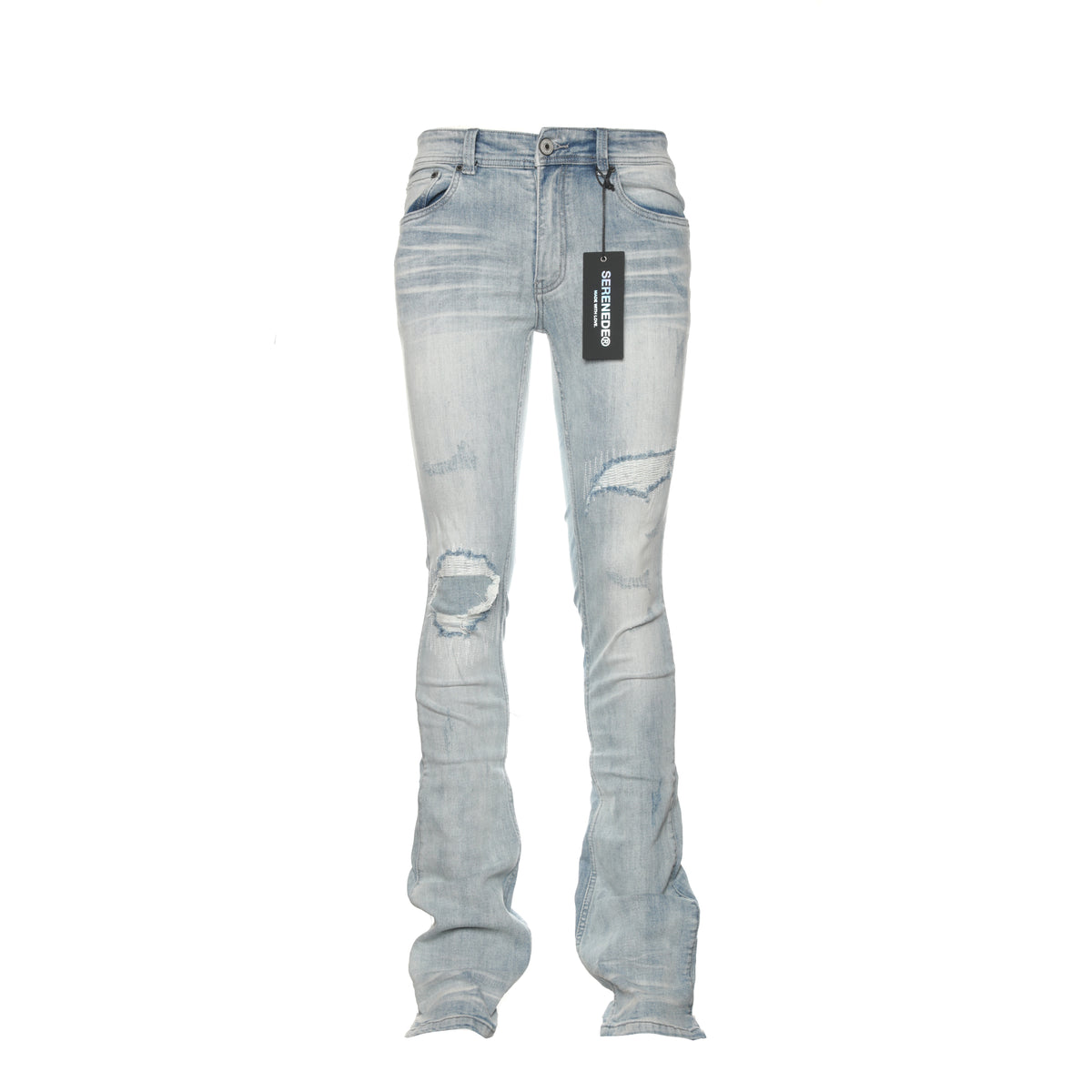 Serenede "Azul" Men's Flare Jeans - SIZE Boutique