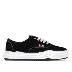 Maison Mihara Baker OG Sole Canvas Low Black Sneakers - SIZE Boutique