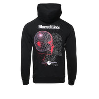FAQ "Blurred Lines" Men's Black Hoodies - SIZE Boutique