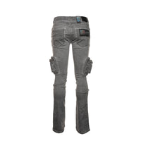 SERENEDE "Cement" Men's Skinny Stacked Jeans - SIZE Boutique