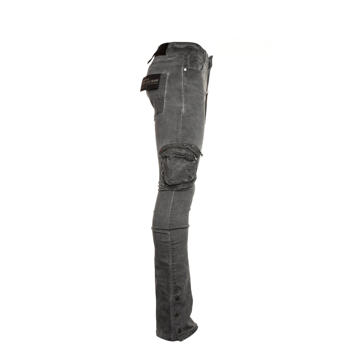 SERENEDE "Cement" Men's Skinny Stacked Jeans - SIZE Boutique