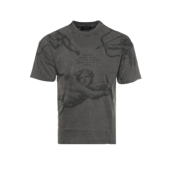 Represent Clo. "Cherub Allover" Men's Grey Tee - SIZE Boutique