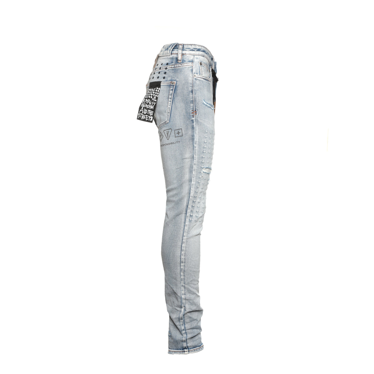 Ksubi Chitch "Enjoy Trashed" Men's Skinny Jeans - SIZE Boutique
