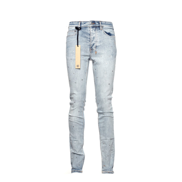 Ksubi Chitch Metalik Blue Men's Skinny Jeans - SIZE Boutique