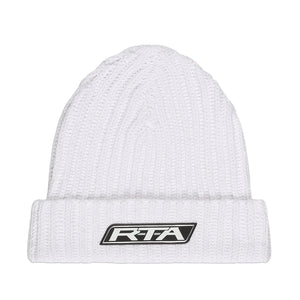 RTA Classic White Beanie - SIZE Boutique 
