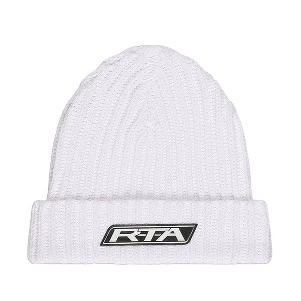 RTA Classic White Beanie - SIZE Boutique 