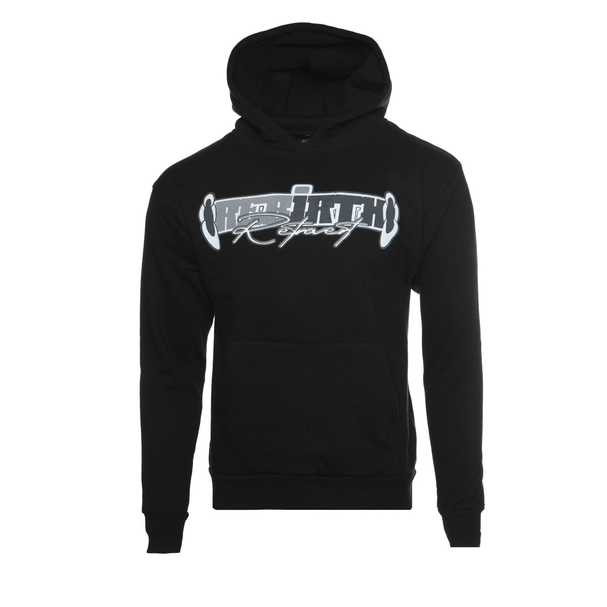 Retrovert "Darkness Rebirth" Men's Graphic Hoodie - SIZE Boutique