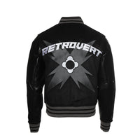Retrovert "Darkness" Men's Varsity Jacket - SIZE Boutique