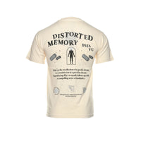 FAQ "Distorted Memory" Men's Beige SS Graphic Tee - SIZE Boutique