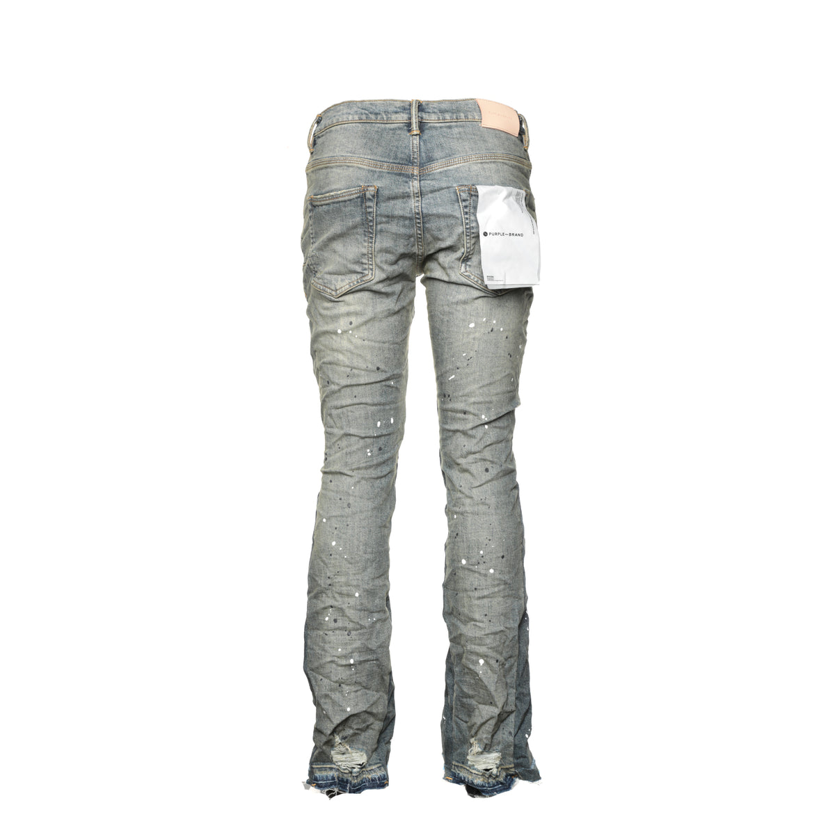 Purple Brand Double Panels Flare Men's Mid Indigo Jeans - SIZE Boutique