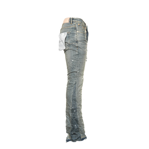 Purple Brand Double Panels Flare Men's Mid Indigo Jeans - SIZE Boutique