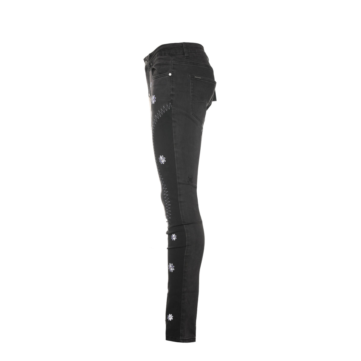 Serenede "Eden" Black Men's Skinny Jeans - SIZE Boutique