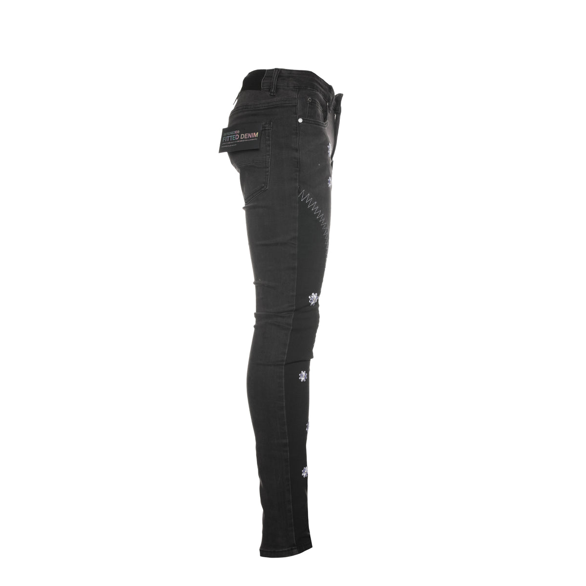 Serenede "Eden" Black Men's Skinny Jeans - SIZE Boutique