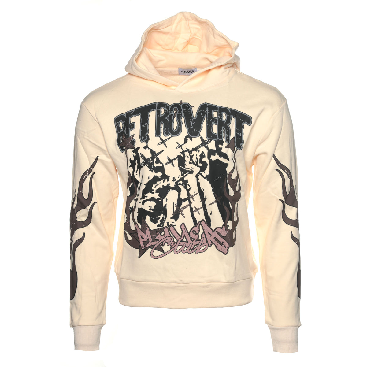 Retrovert "Flame Set" Men's Sail Hoodie - SIZE Boutique