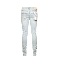 Purple Brand Denim P001 "Flock Painted Wordmark" Men's Skinny Jeans - SIZE Boutique