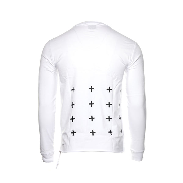 Ksubi "Graff" Kash Men's LS Graphic Tee White - SIZE Boutique