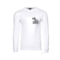 Ksubi "Graff" Kash Men's LS Graphic Tee White - SIZE Boutique