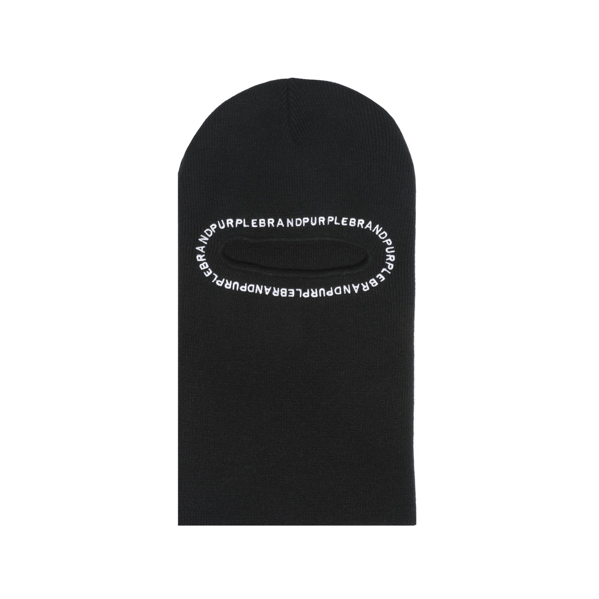 Purple Brand Knit Black Balaclava - SIZE Boutique