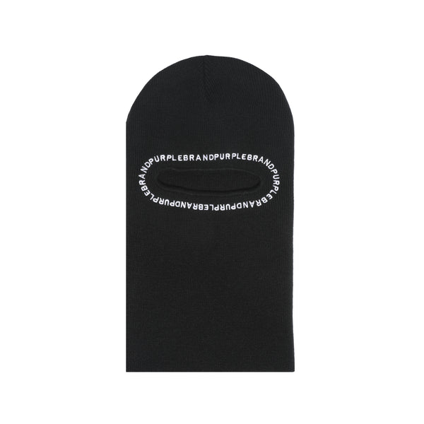 Purple Brand Knit Black Balaclava - SIZE Boutique