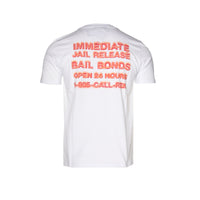 RtA Brand Liam Bail Bonds Men's SS White Tee - SIZE Boutique