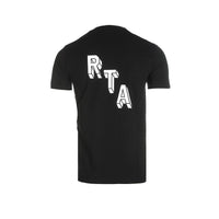  RTA Liam Tee in Black Collegiate Broken Dreams Black - SIZE Boutique