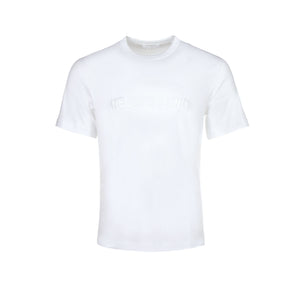 Helmut Lang "Logo OS" Men's SS Tee White- SIZE Boutique