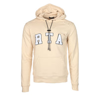 RtA Markus Collegiate Beige Men's Pullover Hoodie - SIZE Boutique