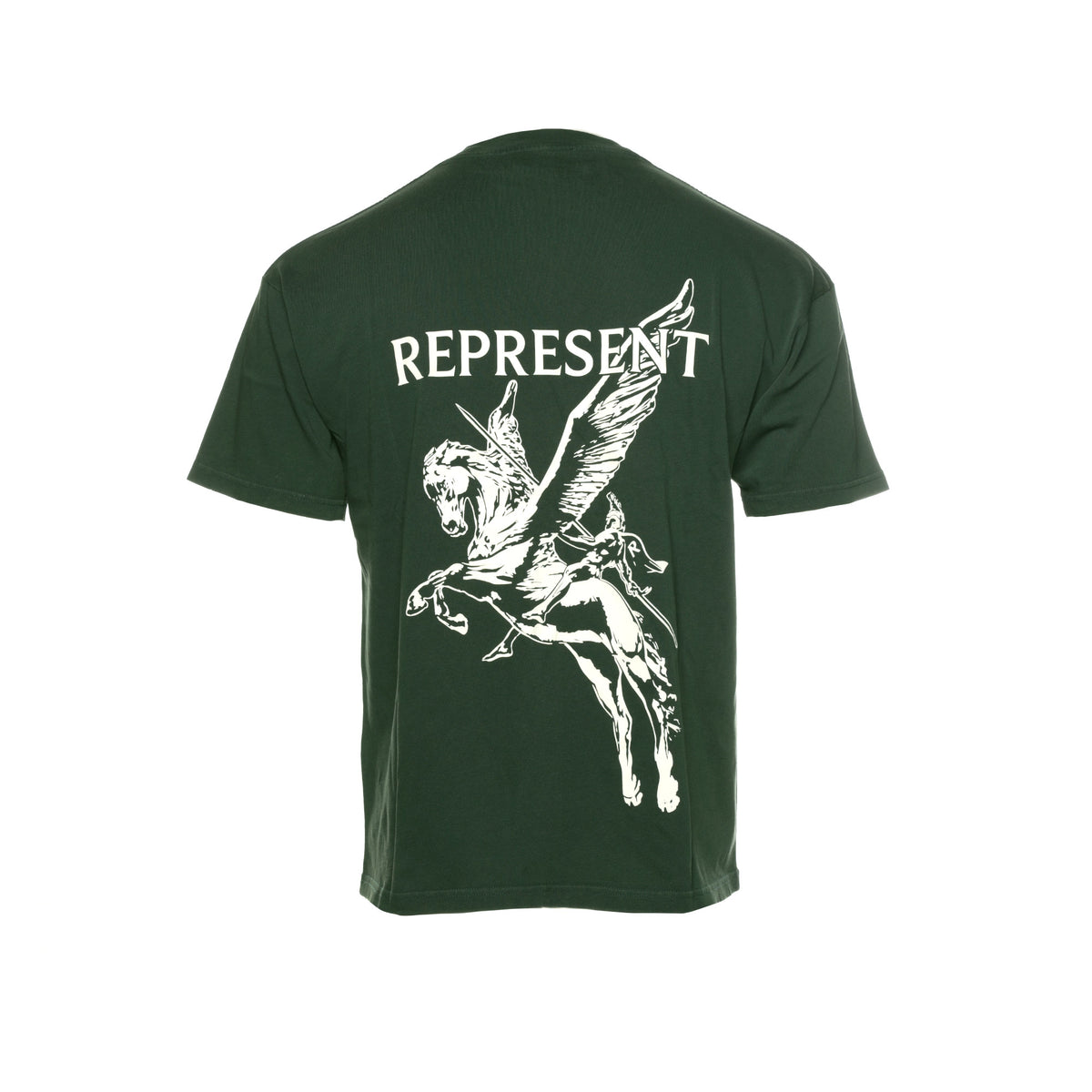 Represent Clo. Mascot Men's Graphic Green Tee - SIZE Boutique 