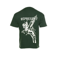 Represent Clo. Mascot Men's Graphic Green Tee - SIZE Boutique 