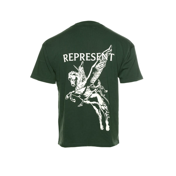 Represent Clo. Mascot Men's Graphic Green Tee - SIZE Boutique 