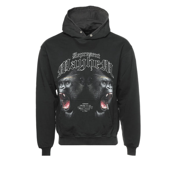 Represent Clo. "Mayhem" Men's Black Hoodie - SIZE Boutique
