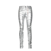 Purple Brand Metallic Monogram Silver Men's Jeans - SIZE Boutique