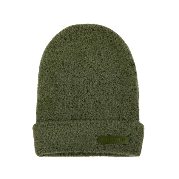 Purple Brand Green Mohair Beanie - SIZE Boutique