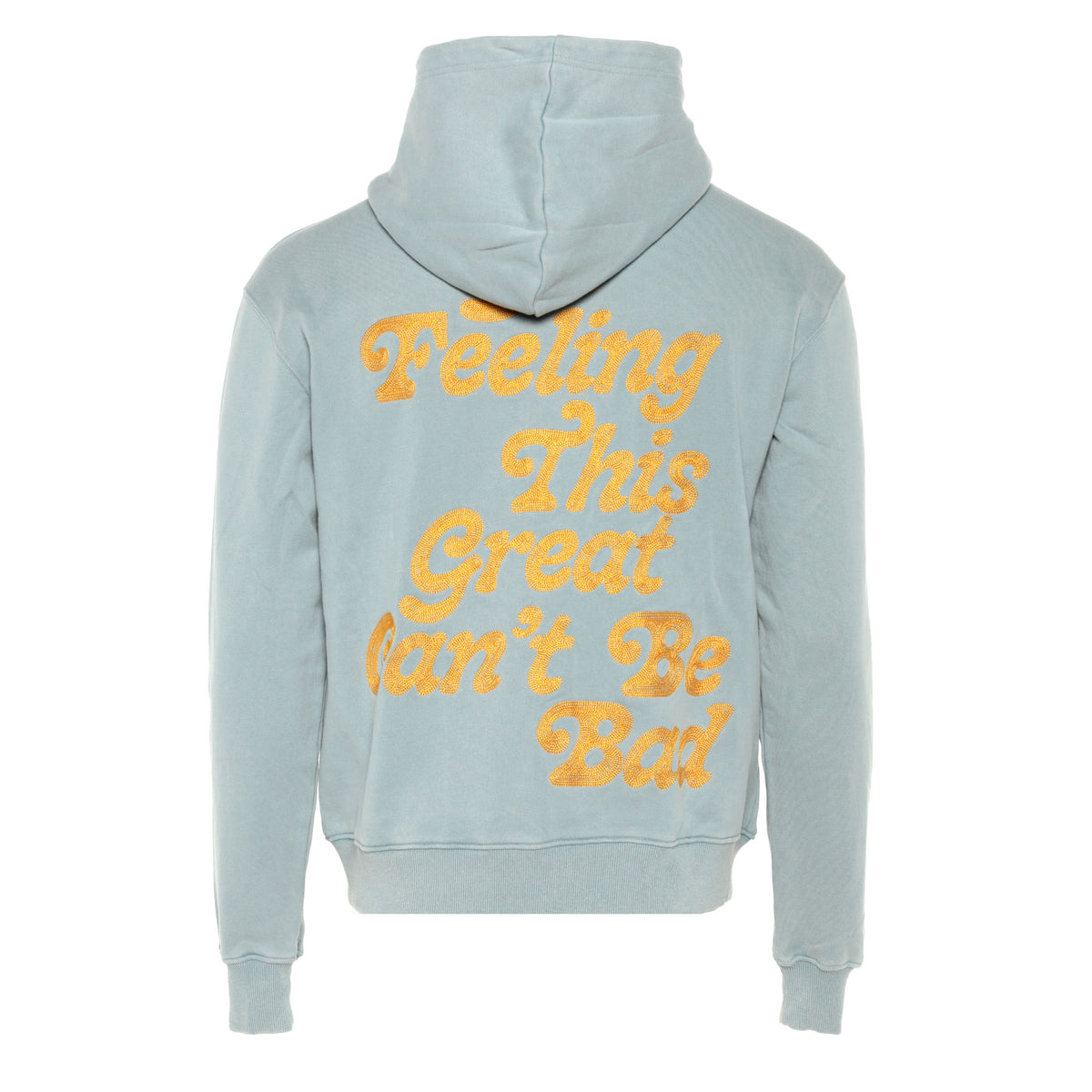 Diet Starts Monday "No Feelings" Chainstitch Zip Up Men's Hoodie.