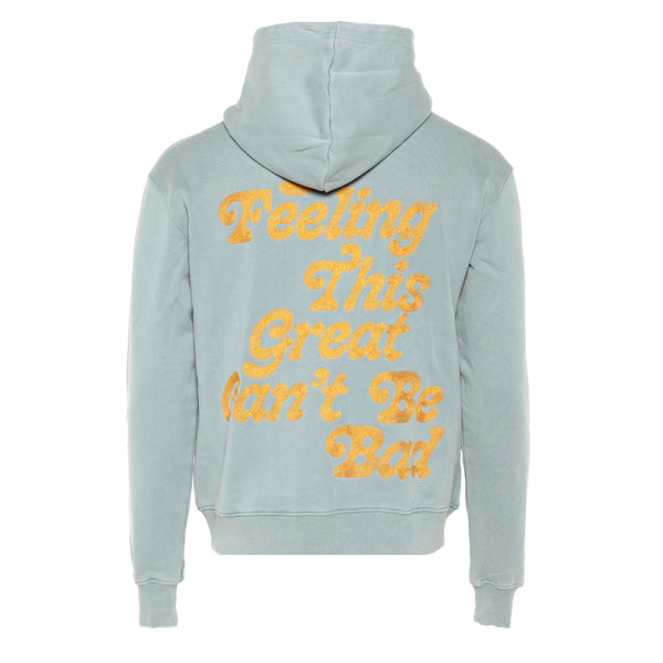 Diet Starts Monday "No Feelings" Chainstitch Zip Up Men's Hoodie.