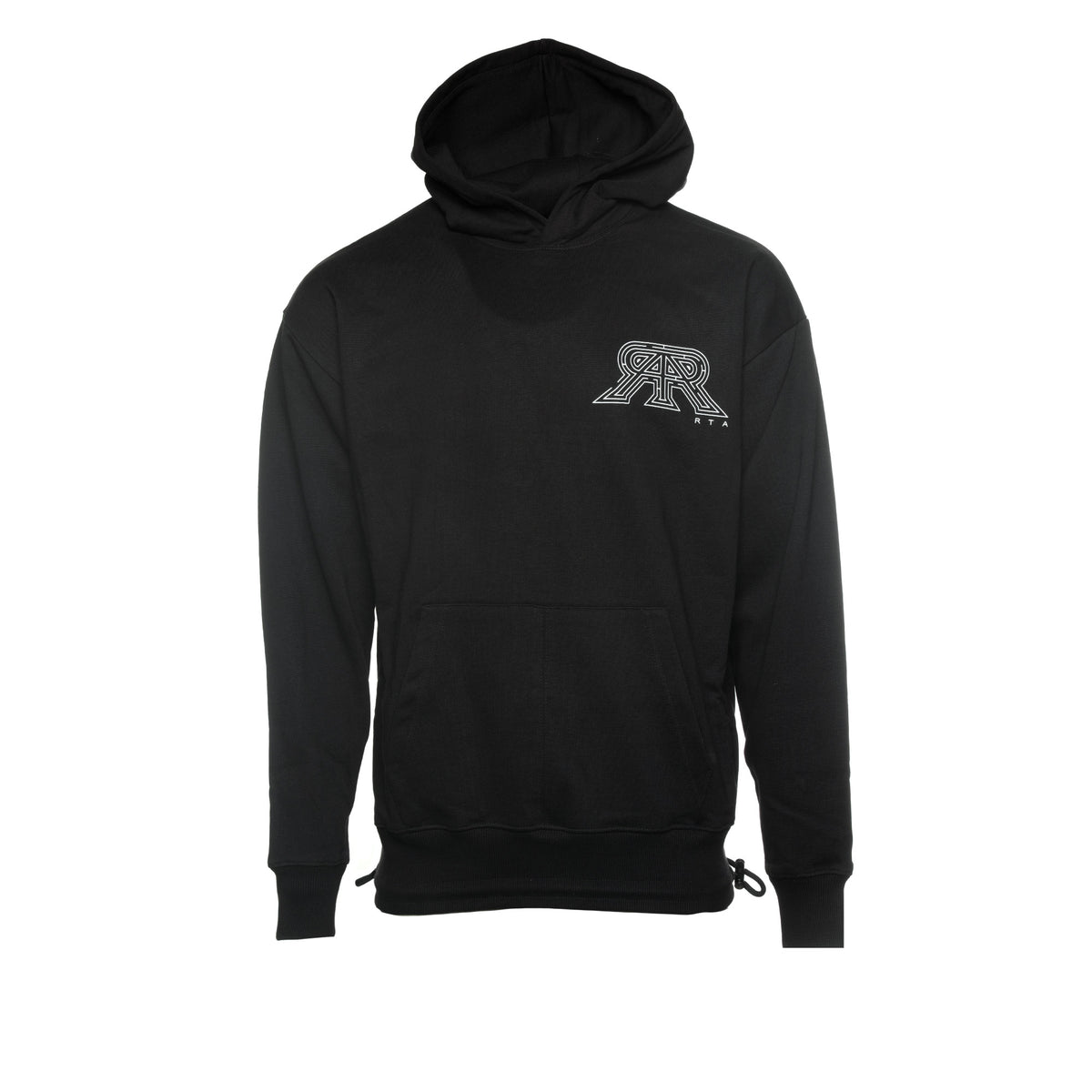 RtA "No Idea" Men's Black Pullover Hoodie - SIZE Boutique