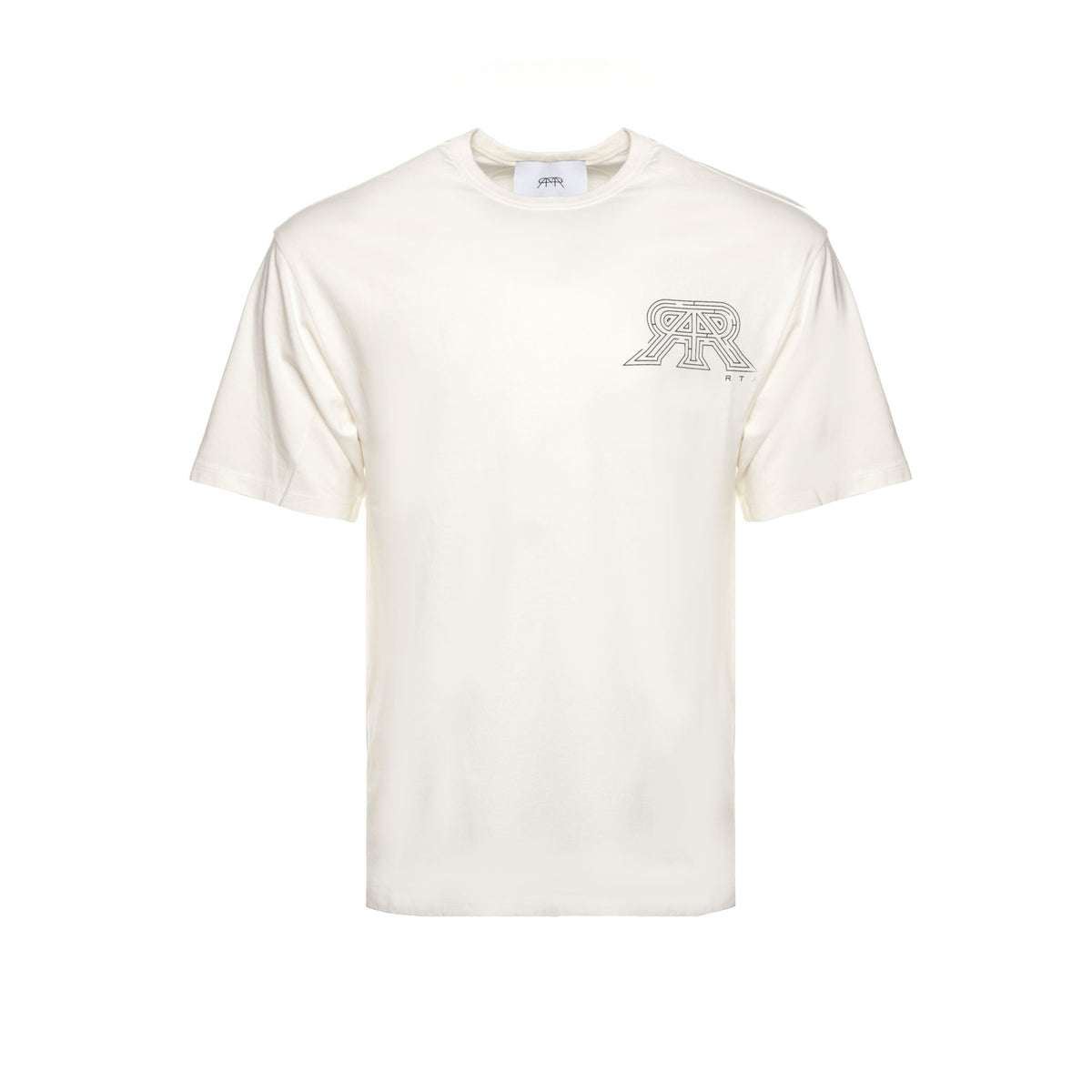 RtA "No Idea" Men's Oversized Beige SS Graphic Tee - SIZE Boutique