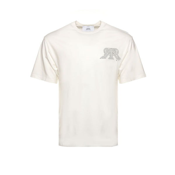 RtA "No Idea" Men's Oversized Beige SS Graphic Tee - SIZE Boutique