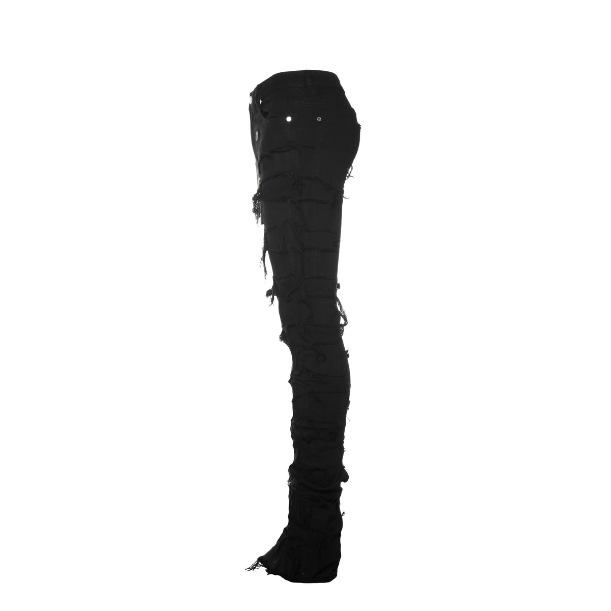 Guapi Obsidian Black Blood Diamond Men's Stacked Jeans - SIZE Boutique