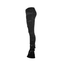 Guapi Obsidian Black Contrast Men's Cargo Pants - SIZE Boutique