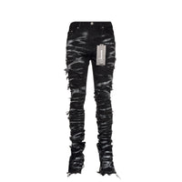 Guapi Obsidian Black Smoke  Men's Stacked Jeans - SIZE Boutique