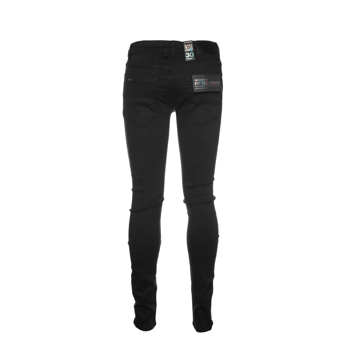 Serenede "Peace" Men's Black Jeans - SIZE Boutique