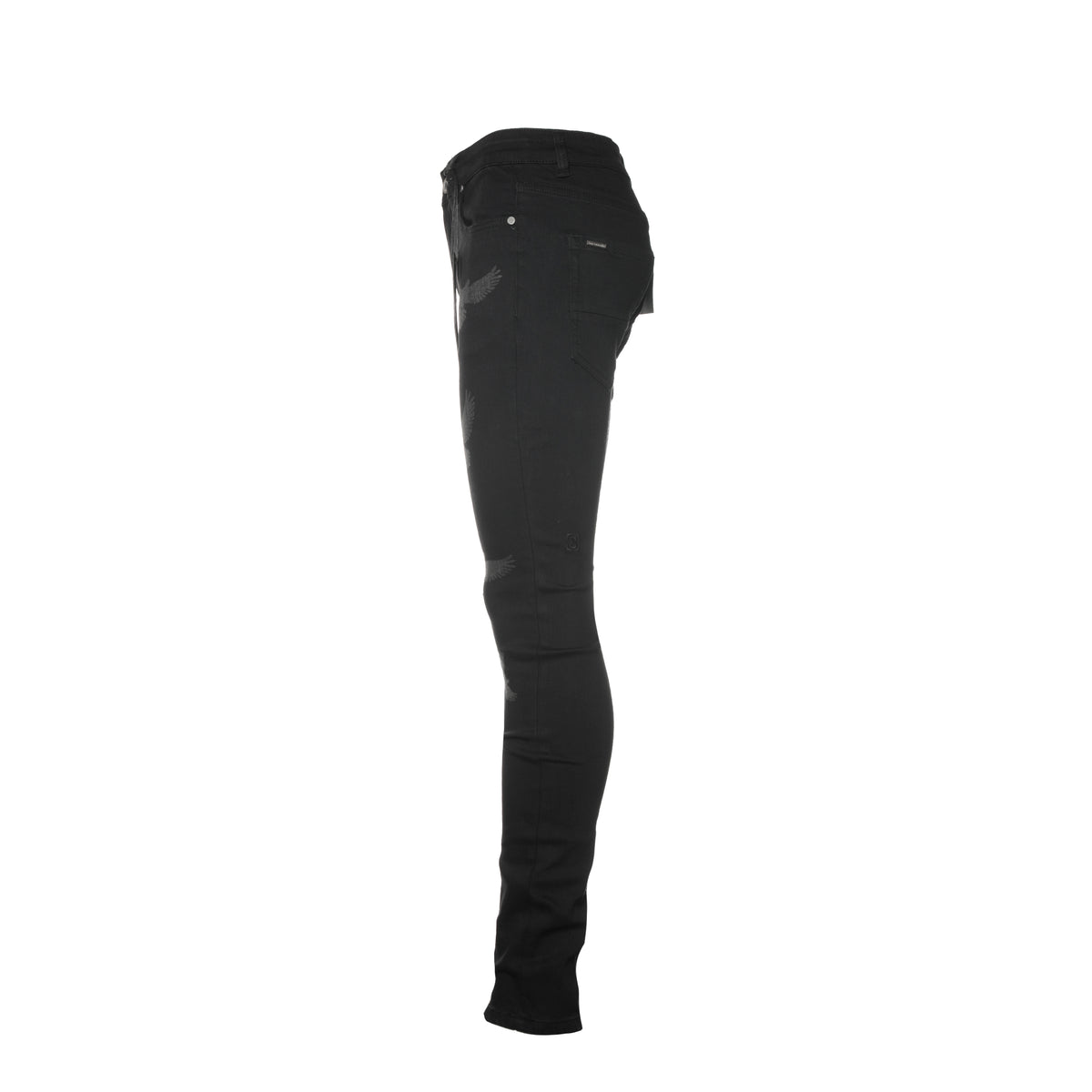 Serenede "Peace" Men's Black Jeans - SIZE Boutique