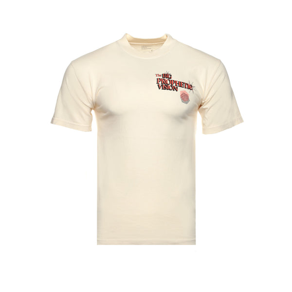 FAQ "Prophetic Vision" Men's SS Graphic Beige Tee - SIZE Boutique