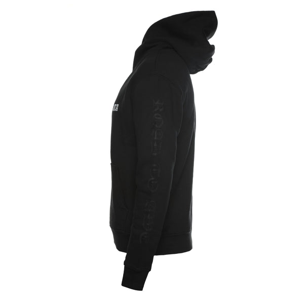 RtA Old English Rowe To Awe Men's Black Pullover Hoodie - SIZE Boutique
