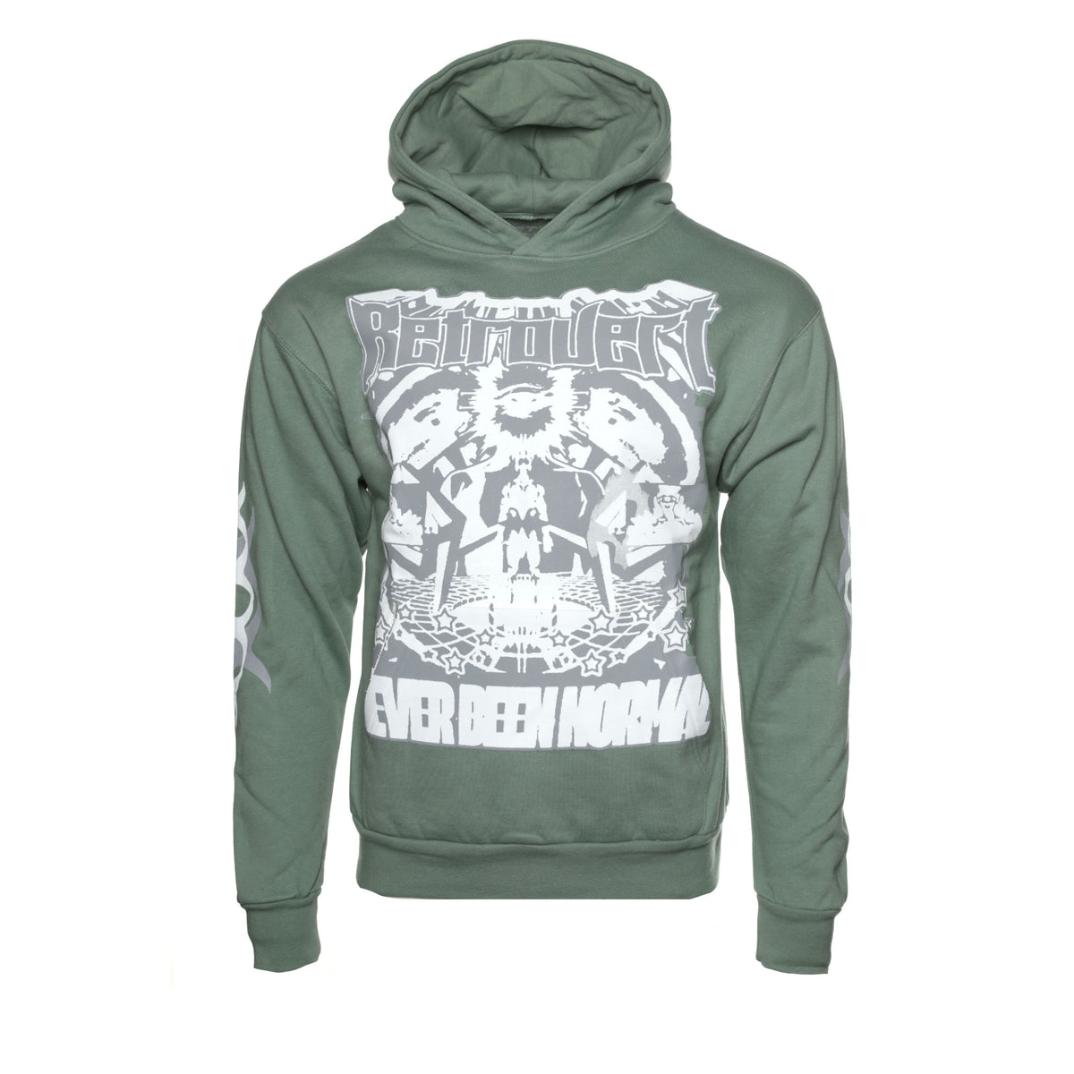 Retrovert "Sea Rebirth" Men's Graphic Hoodie - SIZE Boutique